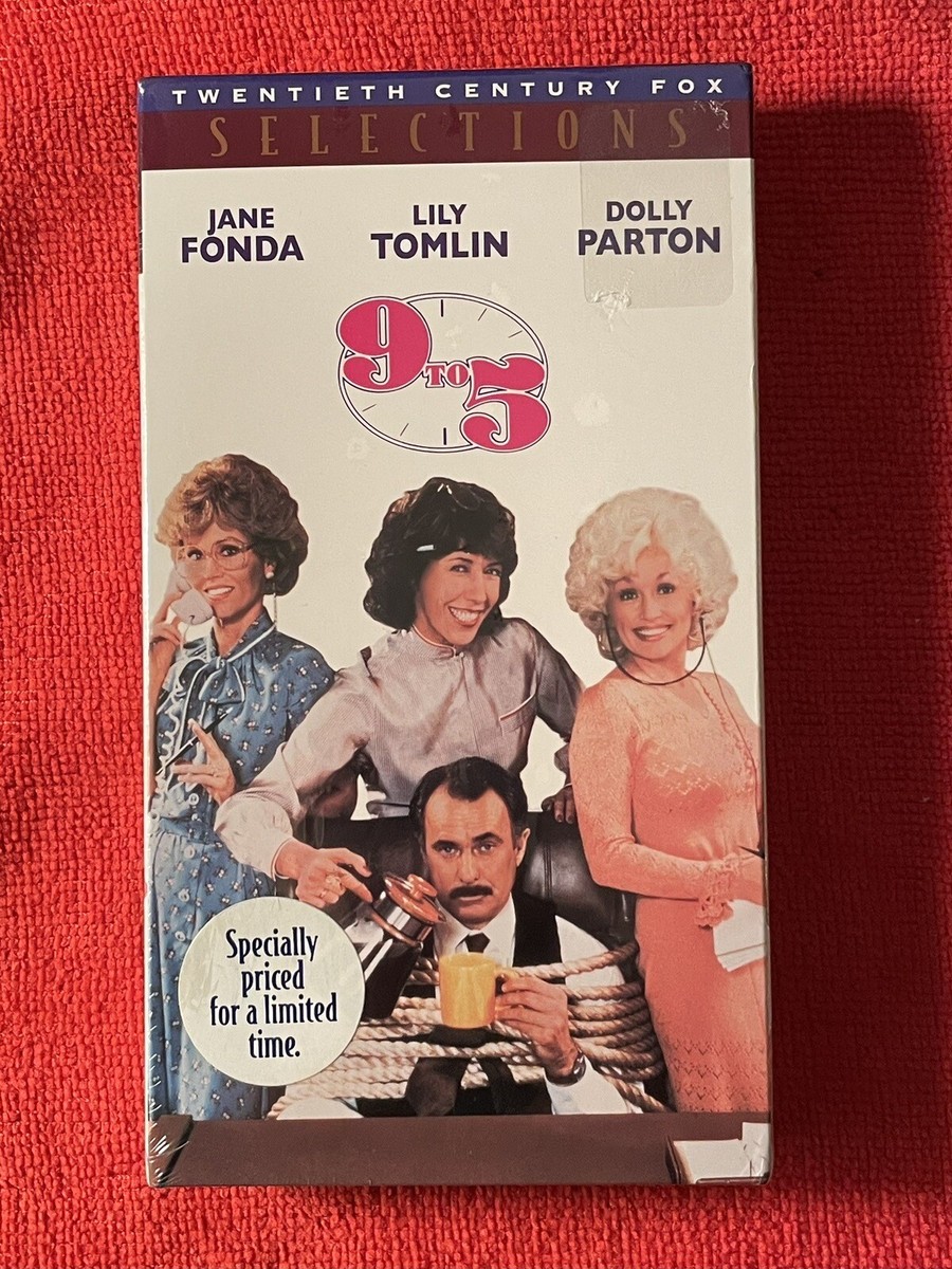 9 TO 5 (1980) VHS JANE FONDA LILY TOMLIN DOLLY PARTON COMEDY