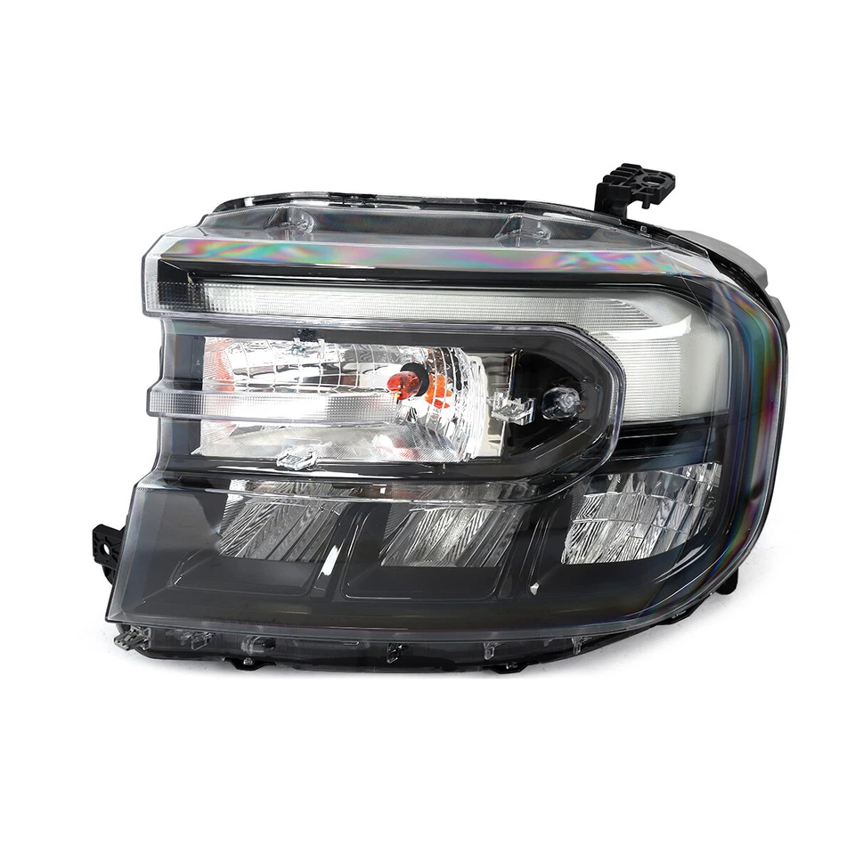 For 2022-2024 Ford Maverick Black w/ LED DRL Headlights Headlamps Left + Right Foto 4 de 4