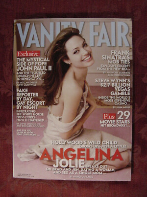 VANITY FAIR Magazine June 2005 Angelina Jolie Jeff Gannon Steve Wynn