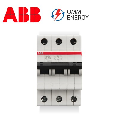 ABB SH 203-C 25 Miniature Circuit Breaker - 2CDS213001R0254