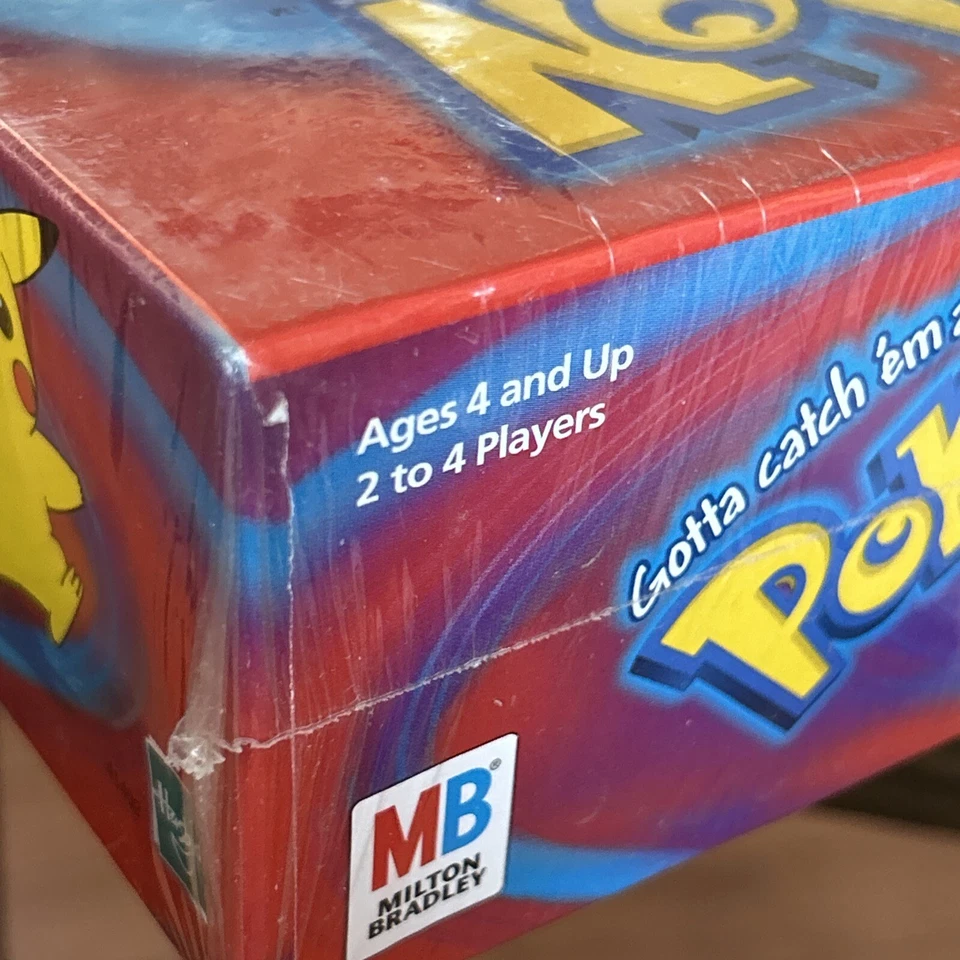 Vintage POKEMON Yahtzee Jr. Board Game Milton Bradley 1998 Game SEALED Rare New - Image 4 of 4