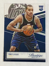 2015-16 Panini Prestige Acetate Rookie Card #10 Trey Lyles Utah Jazz