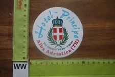Alter Aufkleber Reise Hotel Italien PRINCIPE ...