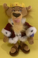 Disney Store Robin Hood Prince John 8" Bean Bag Plush Toy