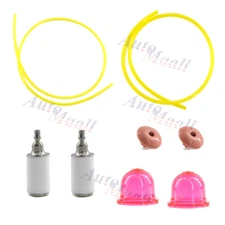 Fuel Filter Line Hose Primer Bulb Kit for Poulan 530058709 Craftsman Weed Eater
