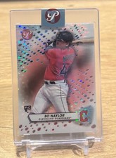 2023 Topps Pristine Bo Naylor RC PInk Pristine Refractor #'d /15 Guardians