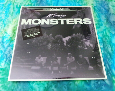 All Time Low MONSTERS Glow In The Dark Vinyl 12'' Demi Lovato Blackbear (Damaged)