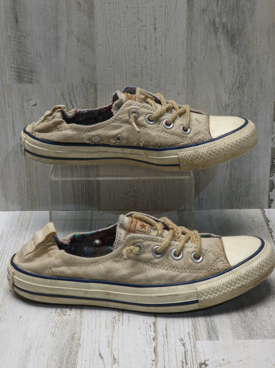 Converse Shoes Womens All Star Low Top Rope Laces Sneakers 537123F