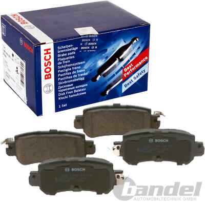 BOSCH BREMSBELÄGE HINTEN passend für MAZDA CX-5 2.0 - 2.2 D AWD BJ. BIS 11/14