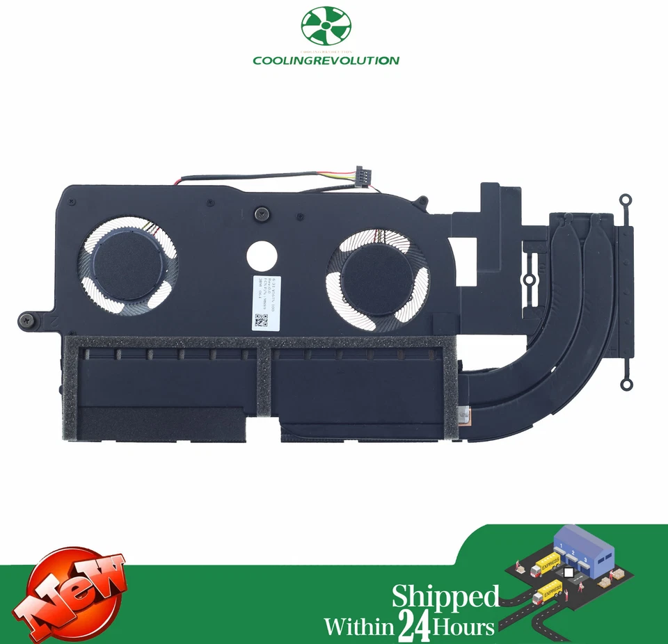 Laptop CPU Heat sink Fan 6-31-V56T-100 MSS9 - Image 2 of 2