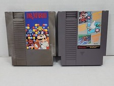 Dr X Mario & Super Mario Bros Duck Hunt NES Game Cartridges Lot Only Nintendo 