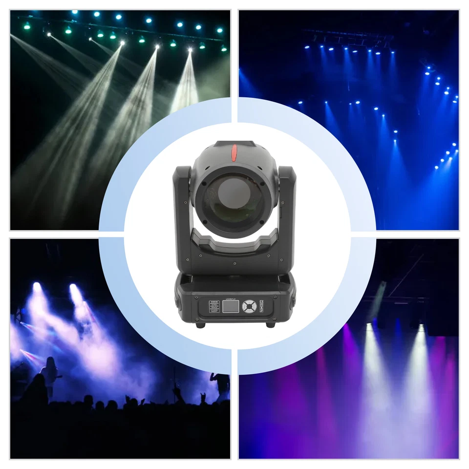 295W Moving Head Beam Light Stage Light DMX512 DJ KTV Party Light 8000K - Image 4 of 4