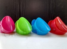 4/ 1 each PINK GREEN BLUE RED Pringle Pop Boxes Crisp Holder + FREE Kraft Boxes