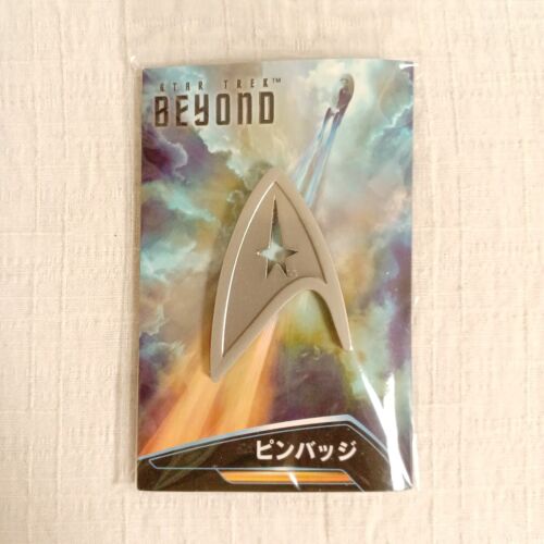 Star Trek Beyond Movie Limited Edition Big Pins Badge Pins in Pack New Japan - Picture 1 of 3