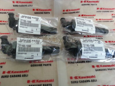 0Kawasaki ZZR1200 ZX1200 Spark Plug Caps x4 set 21160-1098 NEW