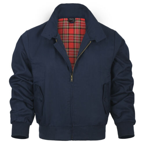 Chaqueta de otoño vieja escuela Canterbury blusa chaqueta inglesa forro a cuadros XS-4XL DE - Imagen 41 de 47