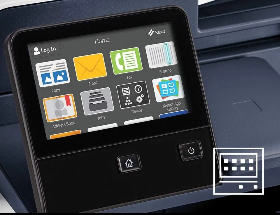 Used Xerox VersaLink C400 Color Laser Printer,Low Page Count,With Toner,TESTED - Image 3 of 4