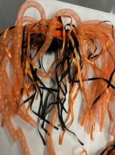 Light Up Halloween Headband Pumpkin Head Bopper Bouncy Festive Fun Orange Black