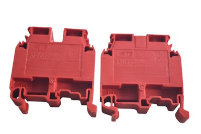 Lot of 2 NEW TE Connectivity M16/12 DIN Terminal Blocks  