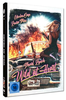 Mediabook wattiert  WILD AT HEART David Lynch NICHOLAS CAGE Cover A BLU-RAY DVD