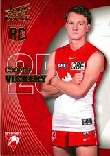2023 Sydney Swans AFL Select Legacy Rookie Card - Cooper Vickery