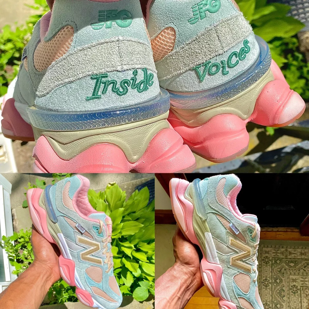 Joe Fresh Goods New Balance 9060 Inside Voices Baby Shower Blue Size 12 IN HAND