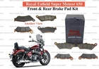 Royal Enfield "Super Meteor 650 Front & Rear Brake Pad Kit"