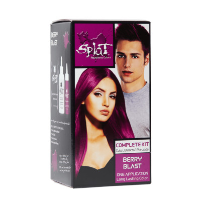 Splat Hair Color Complete Kit- Berry Blast
