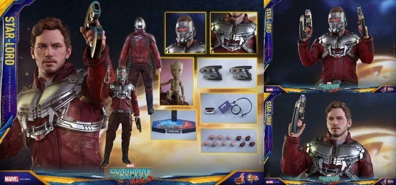Hot Toys Movie Masterpiece Guardians of the Galaxy Star-Lord 1/6