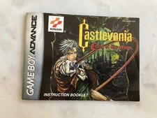 Castlevania: Circle of the Moon   Game Boy Advance   Manual Only
