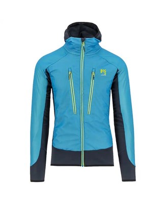 Karpos Miage Polartec Giacca Scialpinismo Uomo, Blu Jewel/Nero