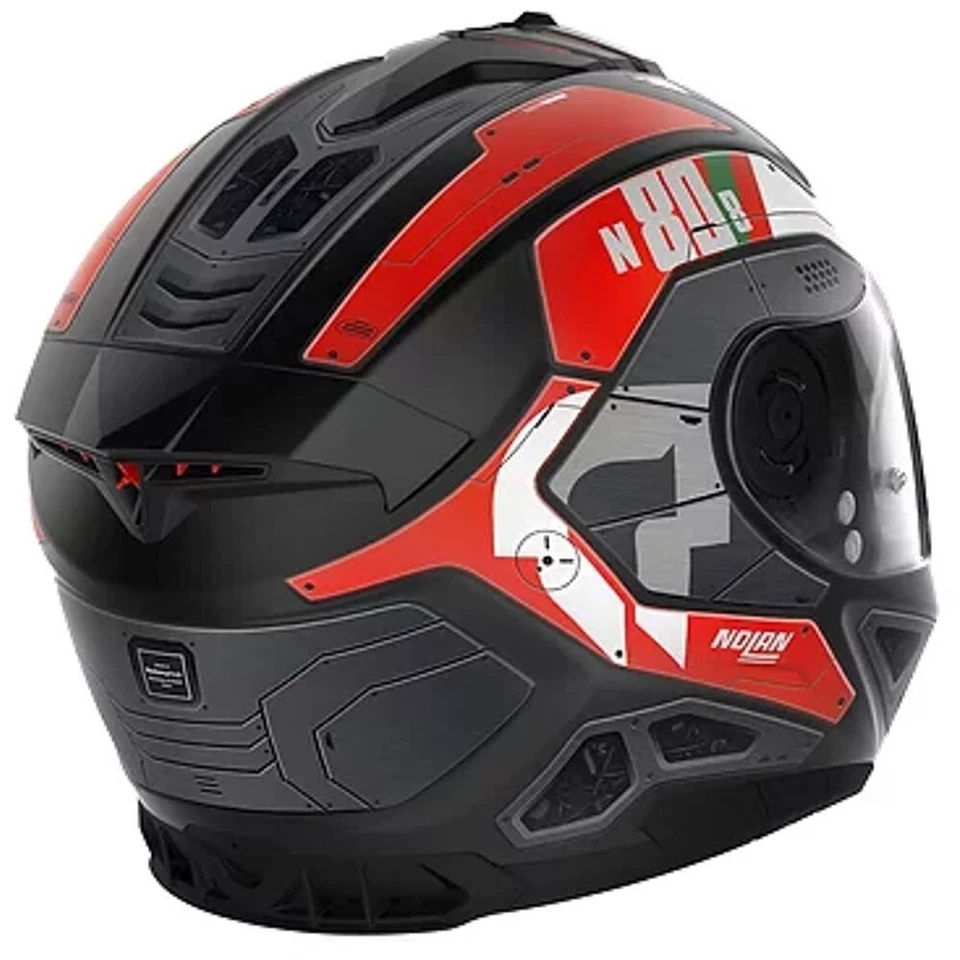 NOLAN N80-8 - Starscream Flat Black - XL (62 cm) - Testsieger - Bild 3 von 4