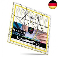 Patchwork Lineal 15X15 Cm - NäHen Lineal - Schneiderlineal NäHen Mit Exakten Abm