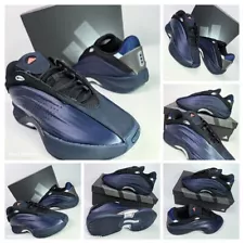 Adidas US 12 Men's Blue/Black/Silver Retro Basketball Nova IIInfinity ID3972 NIB