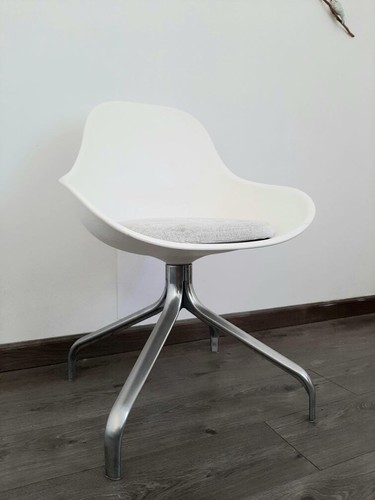 Chaise De Salle à Manger Pivotante Blanche IKEA - Jakob Design Chris Martin - Occasion