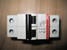 Image of ABB - S202 K1 TO K40, CIRCUIT BREAKER MCB. Thermal Mag, 2 Pole, New