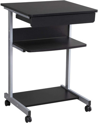 Mobile Lectern Podium Rolling Standing up Desk for Reading - Laptop Stand W/Tilt