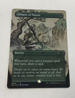 Glimpse of Nature Secret Lair: 30th Anniversary Countdown Kit Foil