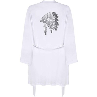 Morgenmantel/Kleid ''Indianer Kopfschmuck'' Erwachsene (RO046800)