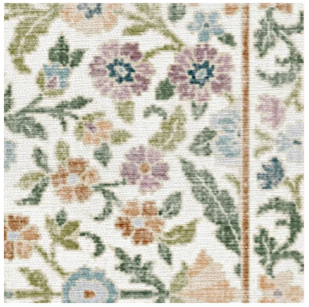 Alfombra de área resistente Arabelle 8' x 10' alfombra de área lavable tejida plana SOLAMENTE - SIN ALMOHADILLA Foto 2 de 4