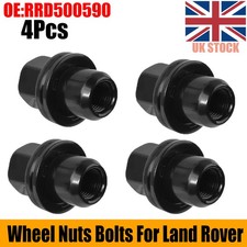 4x For Land Rover Defender Discovery 3-4 Range Rover Sport 1 Wheel Nut Steel Cap