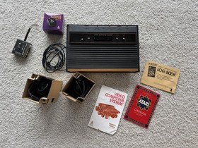 Vintage Atari Video System CX2600 W/ Box And Manuals And Original Packaging