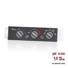 HVAC A/C Heater Climate Control Panel Module with Blower Motor Switch 599-007