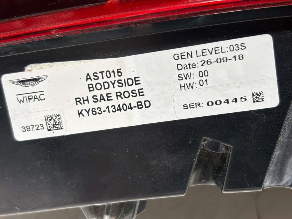 2021 2023 ASTON MARTIN VANTAGE TAIL LIGHT OEM RIGHT PASSENGER LED KY63-13404-BD