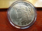 1922 United States Silver Peace Dollar $1 - No Reserve - Free S&H USA