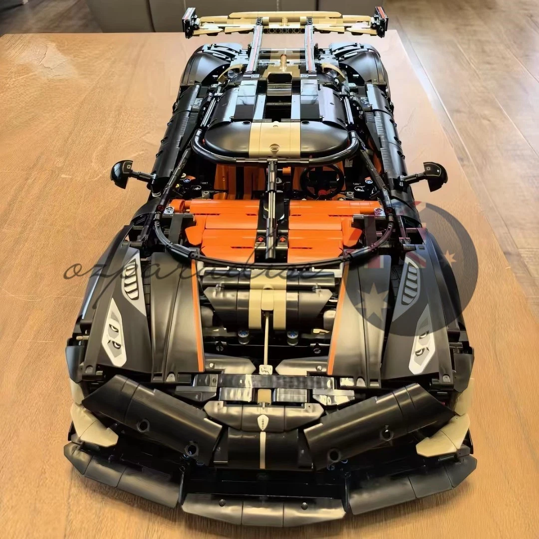 Koenigsegg Sadair's Spear 42232 Building Blocks Technic Racing Car 4104 PCS ABS