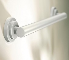 Moen YG0712BN Bathroom Safety 12-Inch Brushed Nickel Modern Bathroom Grab Bar