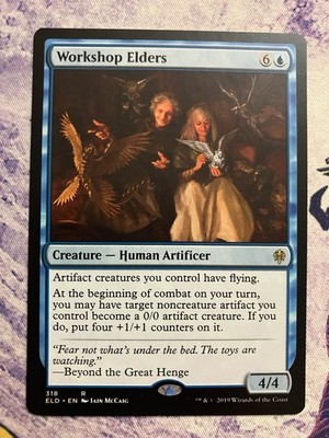 Magic the Gathering MTG Workshop Elders (318) Throne of Eldraine   LP