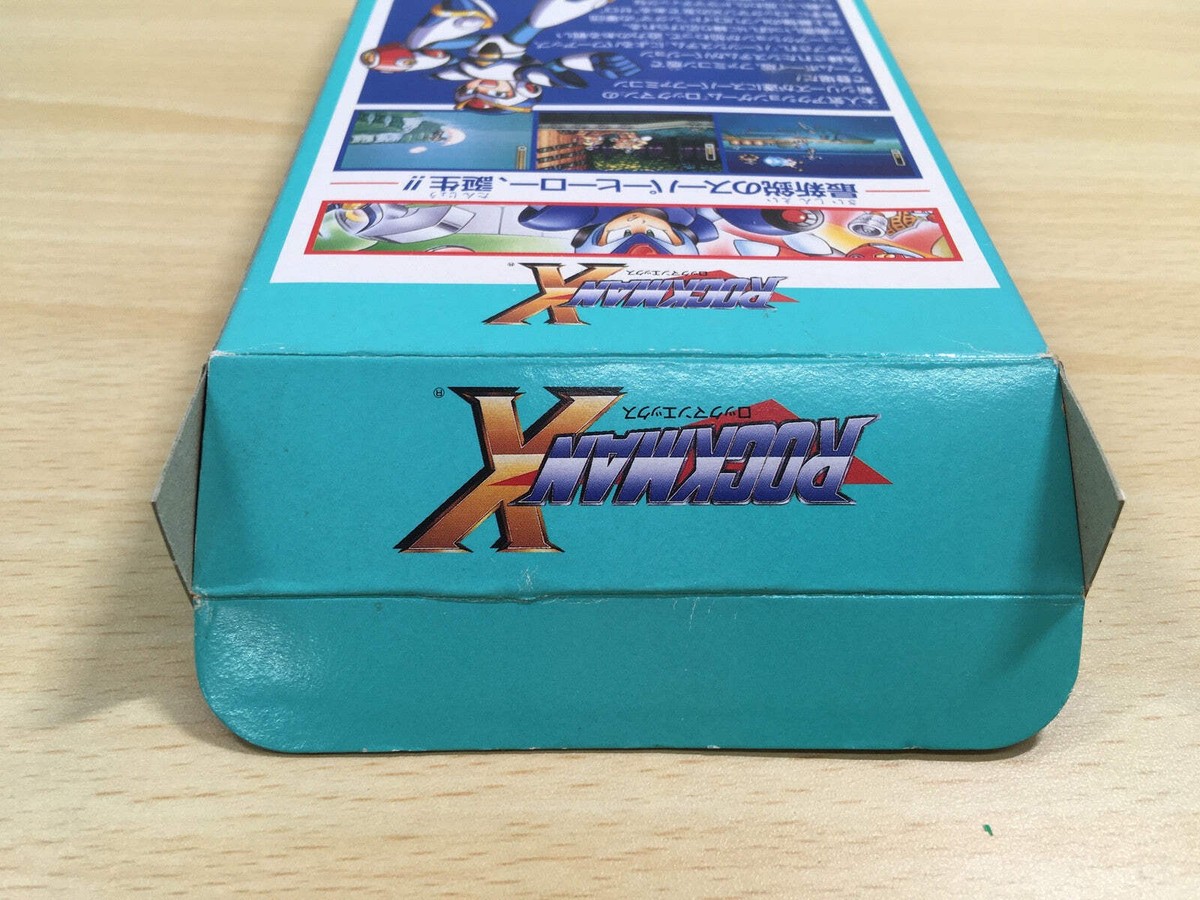 UF1291 Rockman X Megaman BOXED SNES Super Famicom Japan | eBay