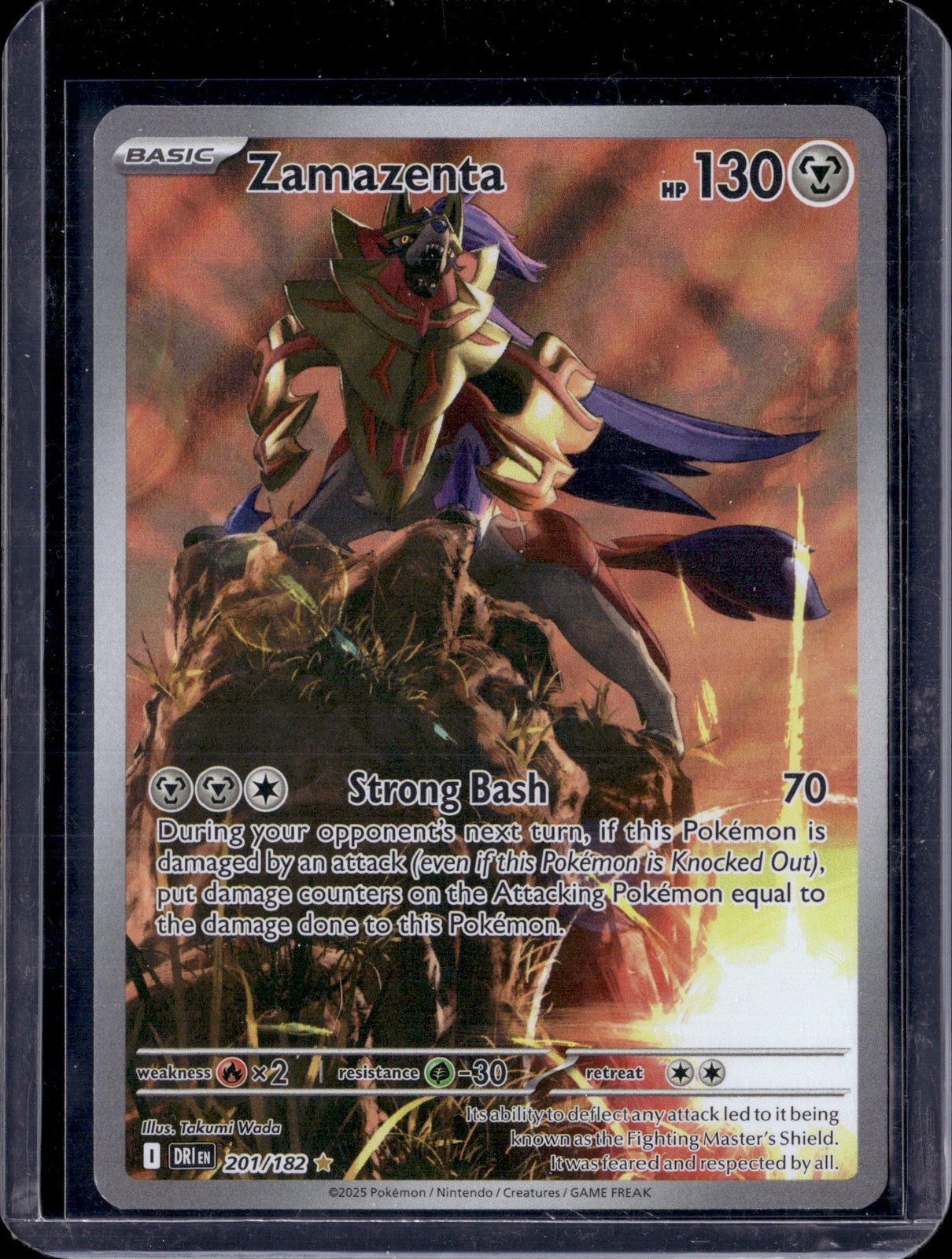 SV10: Destined Rivals #201/182 Zamazenta